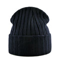 Knitted Beanies Hat Men Women Streetwear Hip Hop Skullies Beanies with Patch Boys Girls Knitting Solid Color Bonnet Hats Cap