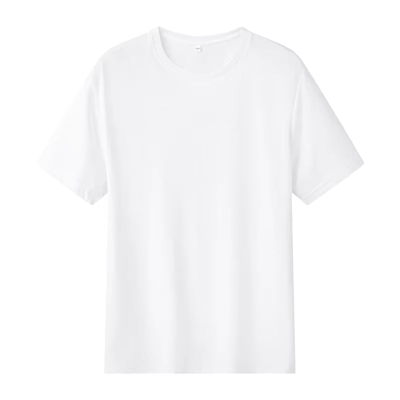 12 Color Oversized Heavyweight T Shirt for Men Summer Short Sleeve Tee 100% Cotton Plain Top Casual Men'S Clothing